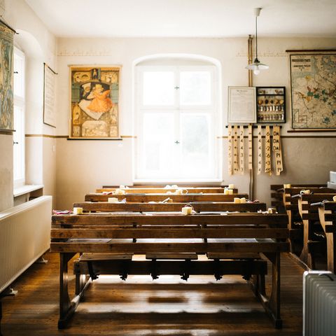 Klassenzimmer im Schulmuseum Reckahn